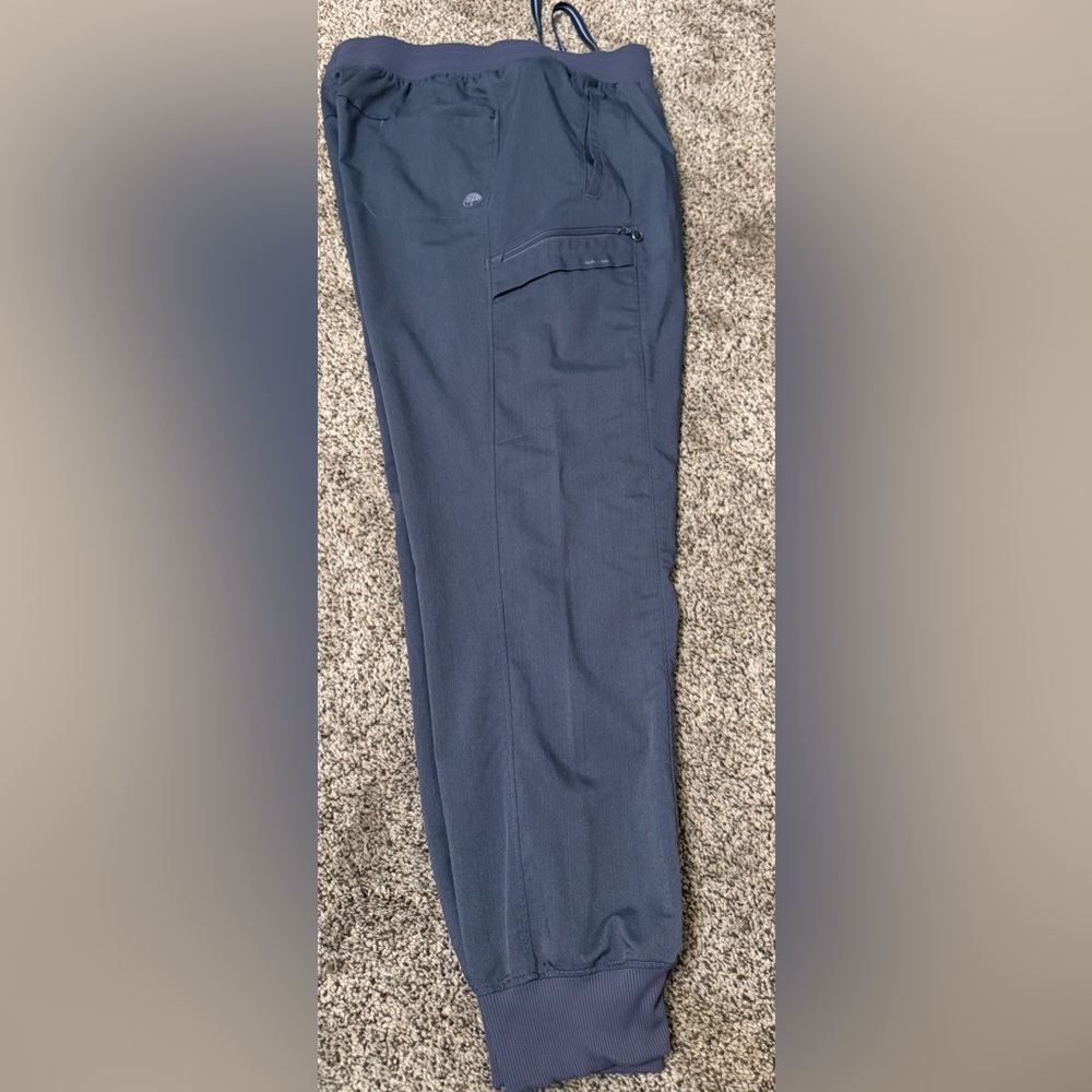 Stylish Gray Scrub Pants